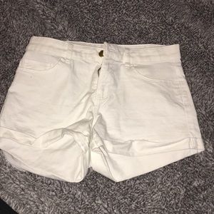 White Shorts